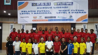 93 Peserta Ikut Kursus Pelatih Futsal Lisensi Nasional di Tangsel