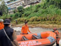 Tim SAR Lanjutkan Pencarian Pemuda Hanyut di Sungai Cileungsi