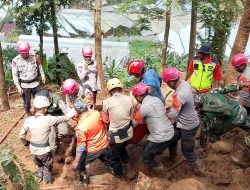 BPBD Laporkan Evakuasi dan Penanganan Longsor